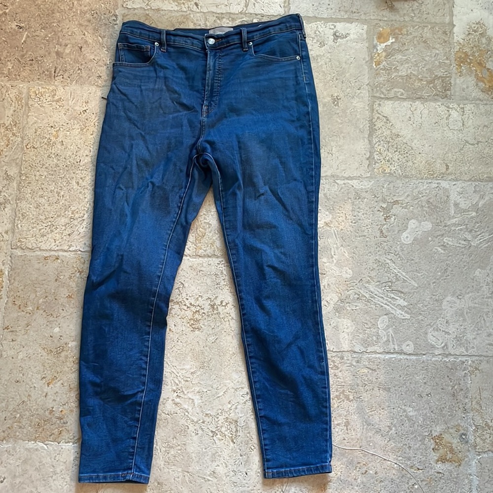 Everlane High Rise Jeans Size 33 Tall